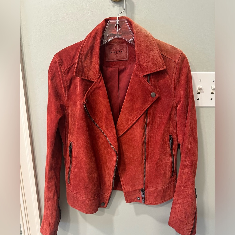 BlankNYC Suede Moto Jacket size Small